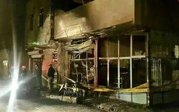 ریزش آوار در تهران / پلاسکو تکرار شد / مردم زیر آوار ماندند + عکس