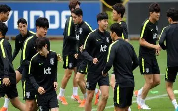 مصدوم کره برای مصاف با ایران به تمرینات بازگشت