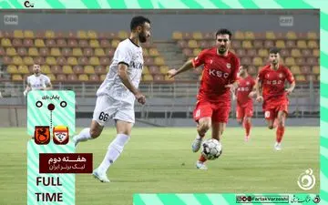 خلاصه بازی فولاد 0 - مس رفسنجان 0 + ویدئو