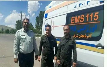 نجات جان دختر جوان توسط 2 سرباز وظیفه