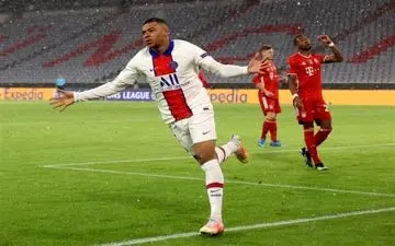 پیروزی پاری‌سن‌ژرمن با آتش‌بازی امباپه زیر برف مونیخ