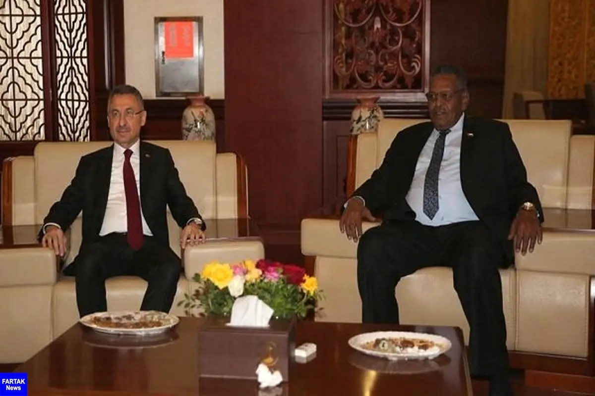 معاون رئیس جمهوری ترکیه با همتای سودانی خود دیدار کرد