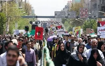 مسیرهای راهپیمایی روز جهانی قدس در تهران