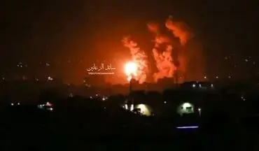 آغاز حملات سنگین رژیم صهیونیستی به نوار غزه