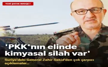  ادعای ترک ها/نیروهای پ.ک.ک سلاح شیمیایی در اختیار دارند