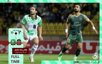 خلاصه بازی شمس آذر 2 - خیبر خرم آباد 0 + ویدئو