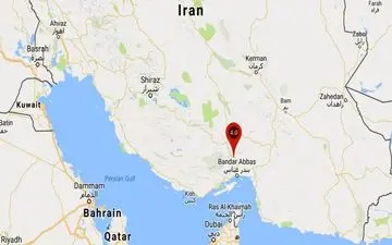 زلزله نسبتأ شدیدی قلعه قاضی بندرعباس را لرزاند