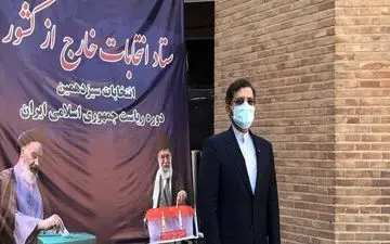 خطیب‌زاده‌: تا الان هیچ گزارشی از تخلف در انتخابات در خارج از کشور دریافت نکرده‌ایم