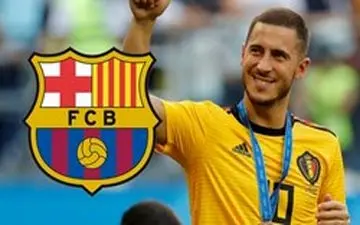 بارسلونا در اندیشه برهم زدن معادلات رئال مادرید؛ هازارد در نیوکمپ