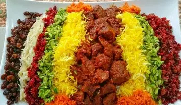 طرز تهیه رنگین پلو؛ پلوی خوشمزه و رنگارنگ به سبک رستورانی