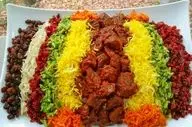 طرز تهیه رنگین پلو؛ پلوی خوشمزه و رنگارنگ به سبک رستورانی