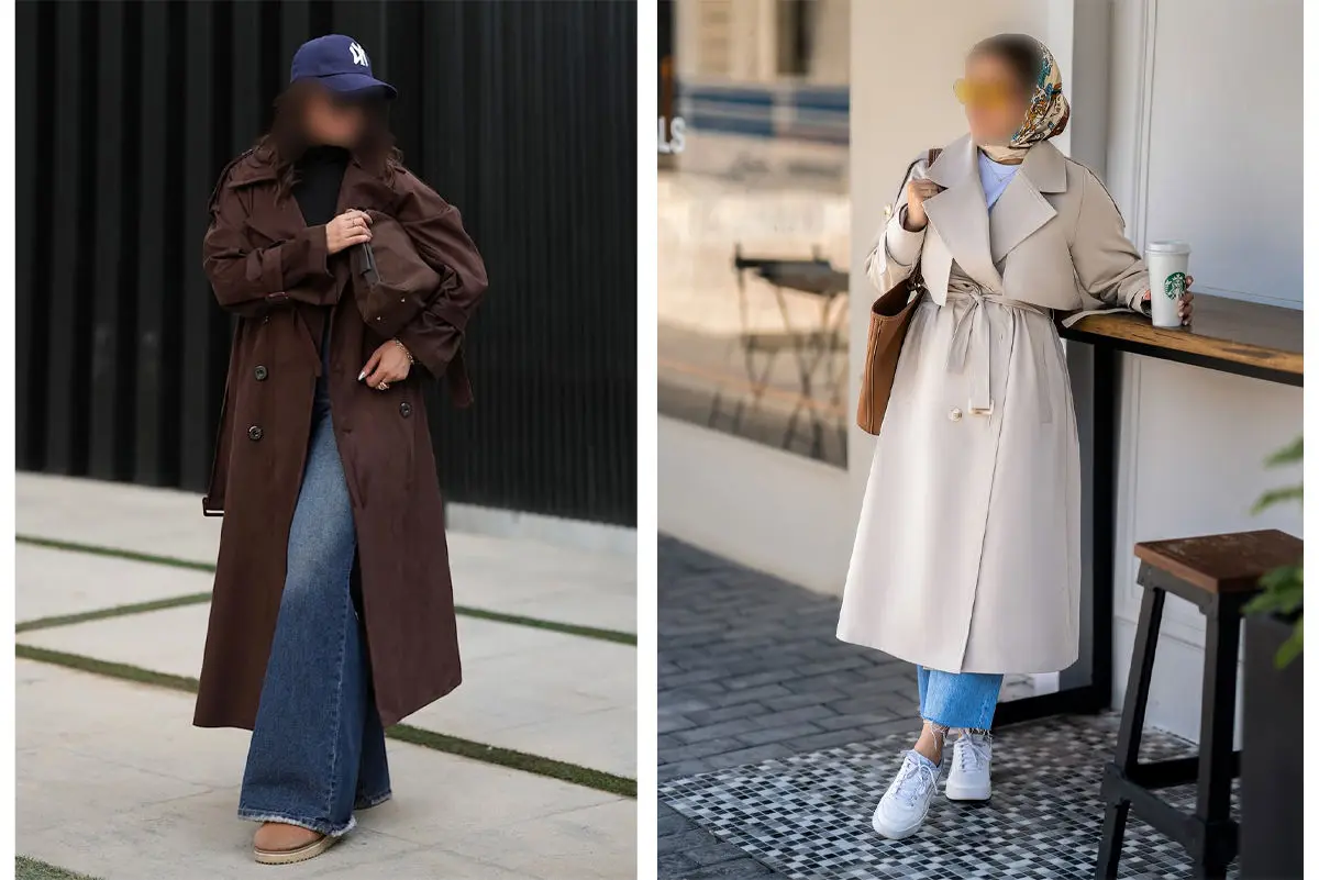 ترنچ-‌کت-بلند؛-سکان‌دار-لباس‌های-مینیمال