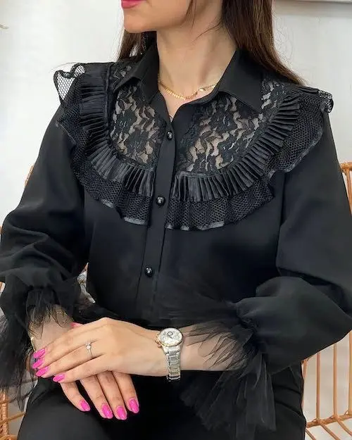 شومیز مشکی محرمی