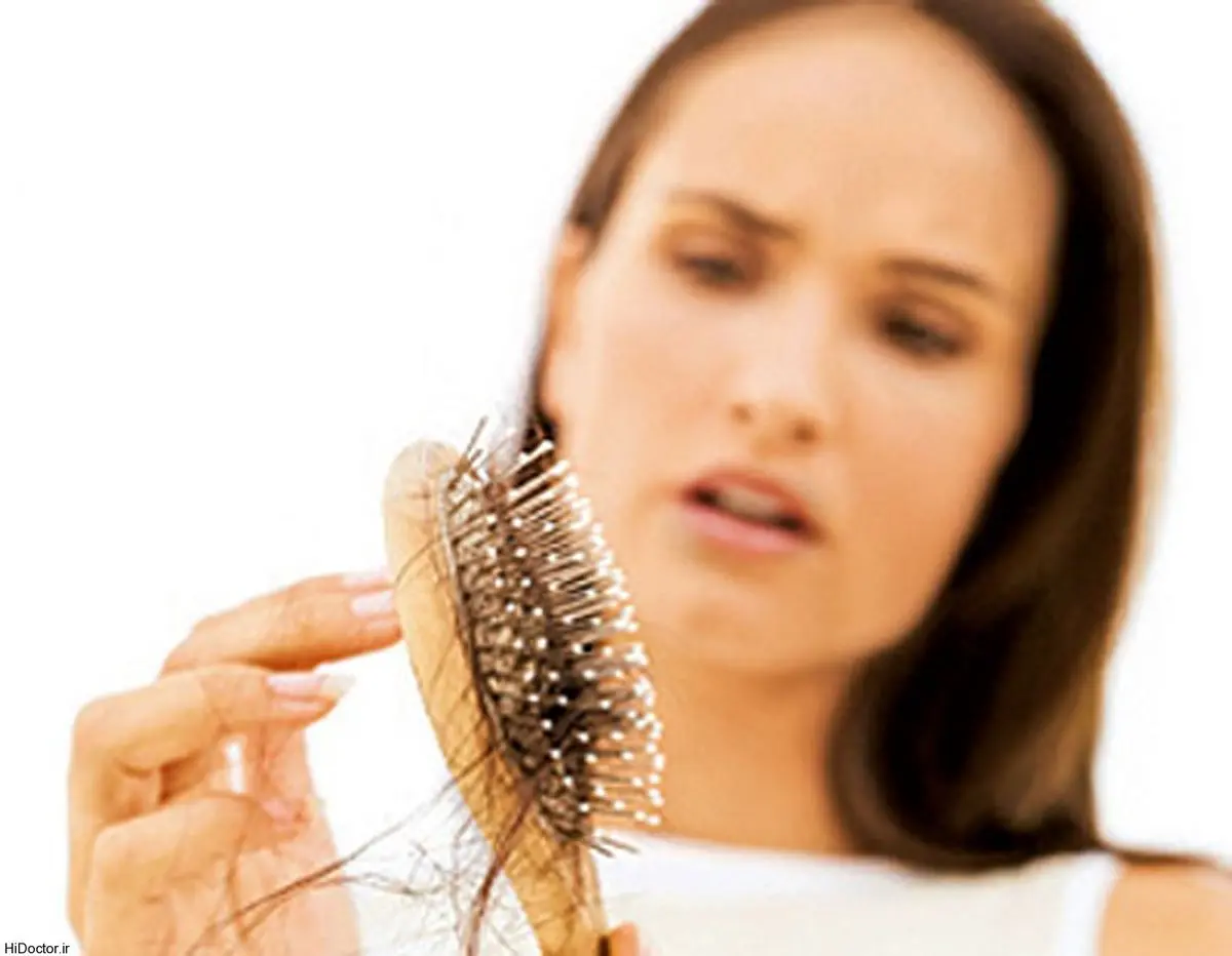 میزان ریزش طبیعی موی سر 