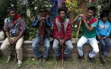 مبارزه بومیان کلمبیا برای حفاظت از فرهنگ