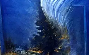 حادثه‌ دریایی که روی بوم نقاشی ماندگار شد + فیلم