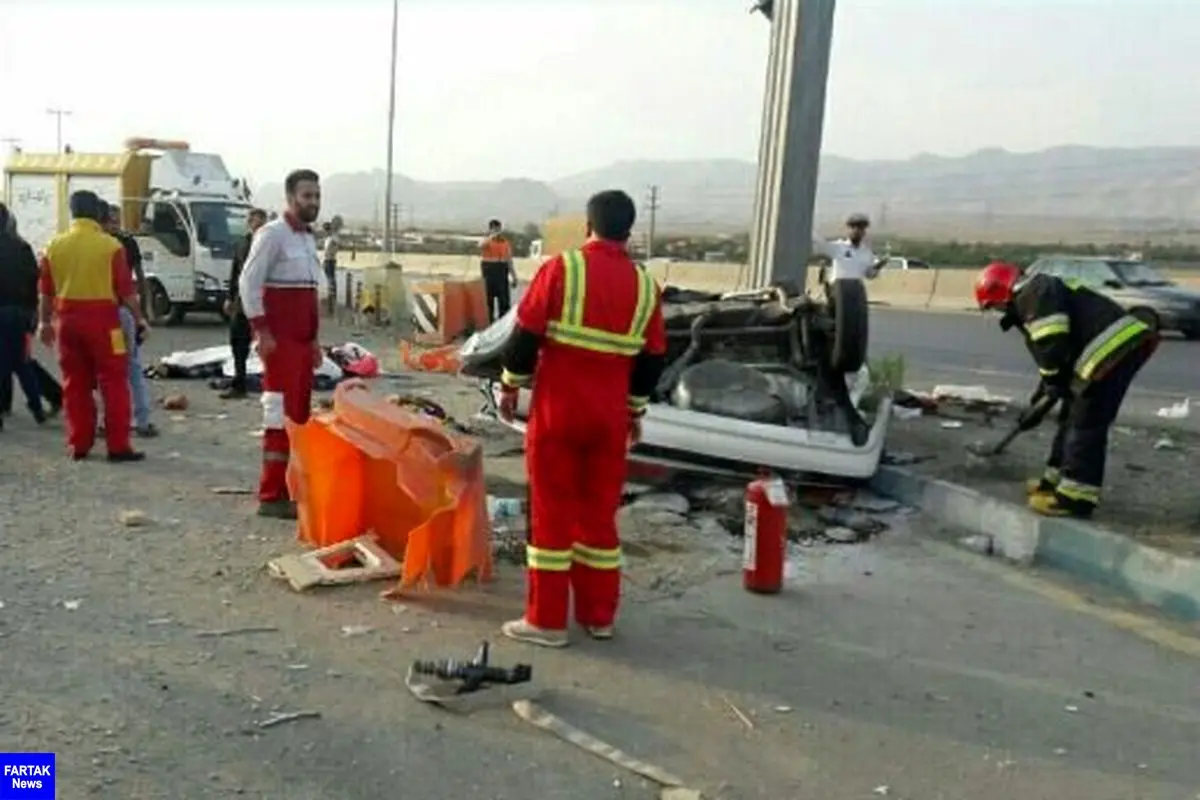 حادثه خونین رانندگی در البرز
