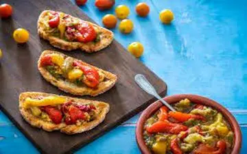 فینگر فود سالم درست کن | طرز تهیه   کراستینی سبزیجات !