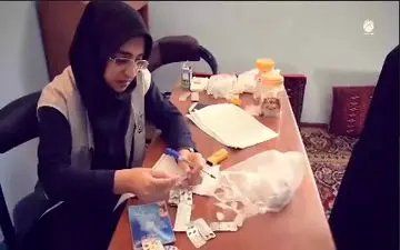 خدمت‌رسانی خادمیاران علوم پزشکی امام رضا(ع) به بیماران محروم روستای گوجگی