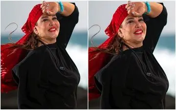 بهاره رهنما پیشانی خود را تتو کرد | رقابت بهاره رهنما با سحر قریشی | تغییر یکباره بهاره رهنما بعد از جدایی از حاجی !!! + عکس