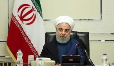 روحانی در جلسه هیات دولت:اینکه گفته می شود دولت رشد اقتصادی مثبت نداشته غلط است
