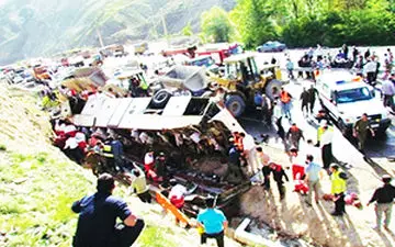 جاده ای که سالهاست رنگ خون به خود گرفته + فیلم