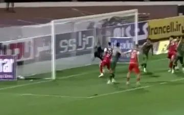 گل دوم پرسپولیس به شمس آذر توسط سرلک + ویدئو