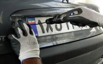 ‍ مراکز تعویض پلاک در شهرهای قرمز کرمانشاه تعطیل شد