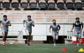  تمرین سنگین پرسپولیسی‌ها در نوبت صبح 