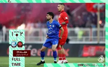 خلاصه بازی تراکتور 2 - استقلال 1 + ویدئو