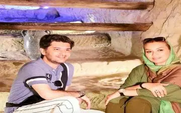 خوشگذرانی امیرحسین مدرس و همسرش دومش! + تصاویر