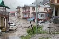 سیلاب و رانش گل در شمال هند جان ۴ نفر را گرفت؛ ۱۰۰ نفر مفقود شدند