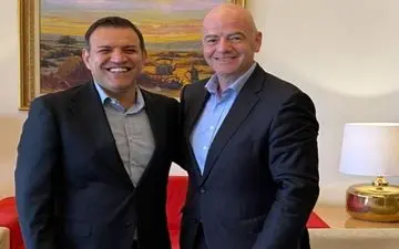 خبر مهم رئیس فدراسیون فوتبال درباره سفر رئیس فیفا به ایران