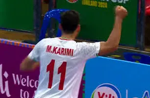 ویدیو | گل اول تیم ملی فوتسال ایران به تایلند در فینال آسیا