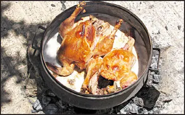 غذای فوق العاده خوشمزه/ مرغ نمکی رو این طوری بپز