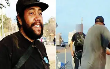 مرگ مرد بی‌خانمان مقابل چشمان 3 پلیس بی‌رحم/ ماموران لحظه به لحظه مرگ او را دیدند+عکس 