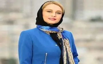 عکس جدید از چهره مریم کاویانی با ست آبی| مریم کاویانی زیباتر  از همیشه شده
