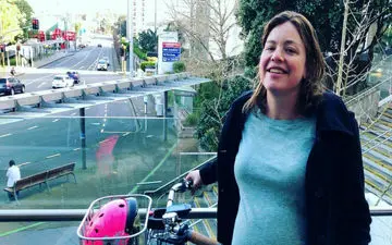 اقدام عجیب خانم وزیر در روز زایمانش ! + عکس