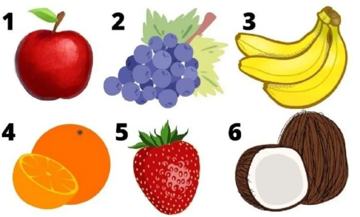 با انتخاب میوه مورد علاقه‌ات بهت میگم دارای چه شخصیتی هستی!