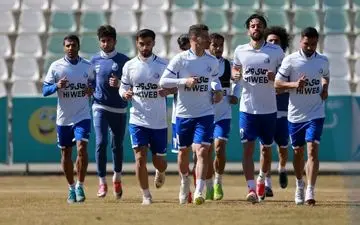 گزارش تمرین روز شنبه تیم فوتبال استقلال