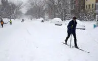 تایم لپسی دیدنی از بارش 3 روزه برف در نیویورک