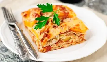 طرز تهیه لازانیا مرغ؛ غذای رستورانی خوشمزه با طعمی بی‌نظیر