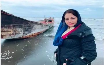 تیپ و ظاهر همسر دانیال حکیمی، کنار دریا (عکس)