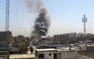 آتش سوزی در مرکز تجاری بغداد