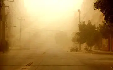 پیش‌بینی وزش باد نسبتا شدید همراه با گرد و خاک در استان یزد