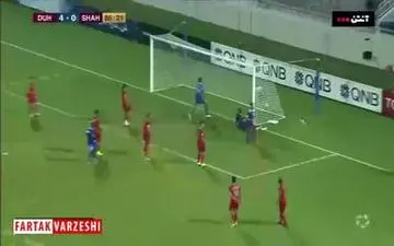 گلزنی رامین رضاییان در اولین حضور خود در ترکیب الشحانیه 