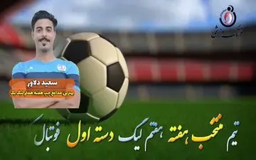 اختصاصی/سعید دلاور؛ بهترین دفاع چپ هفته هفتم لیگ یک/فیلم