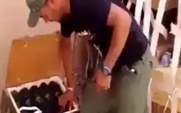 کشف محموله‌های کمکی آمریکا برای داعش +فیلم 