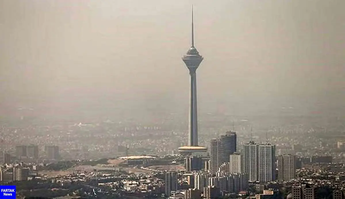افزایش آلودگی هوای تهران؛ هوا برای همه گروه‌ها ناسالم است