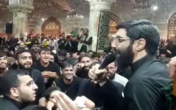 مداحی سید رضا نریمانی در نجف اشرف